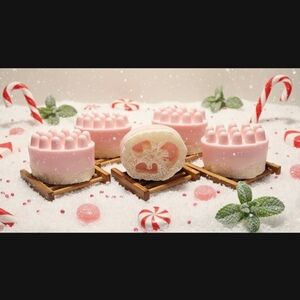 Mainely Melts Peppermint Foot Scrub Soap